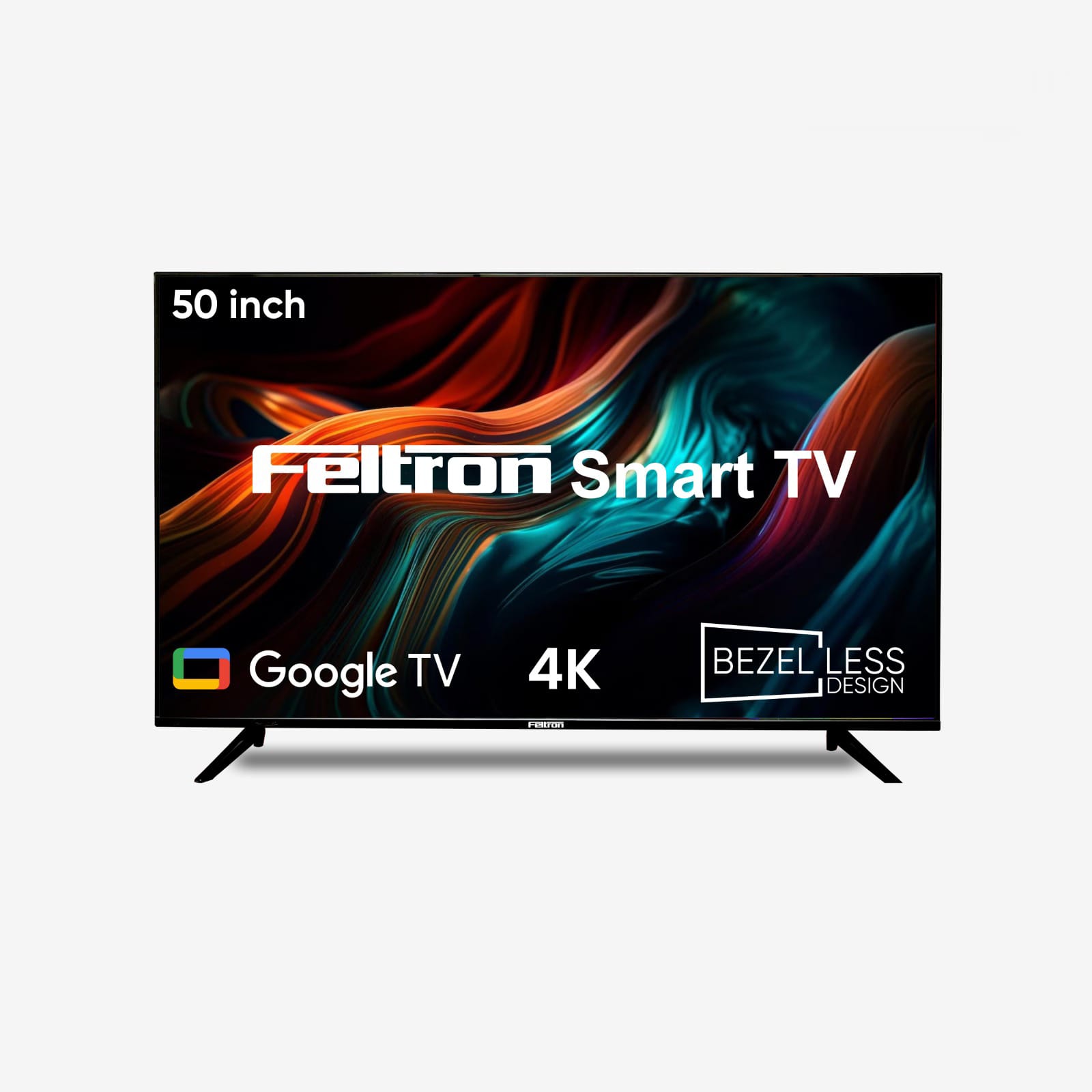 Feltron 127 cm (50 inch) Ultra HD LED Smart Google TV Bezel-less design (FT50094KSGFL)