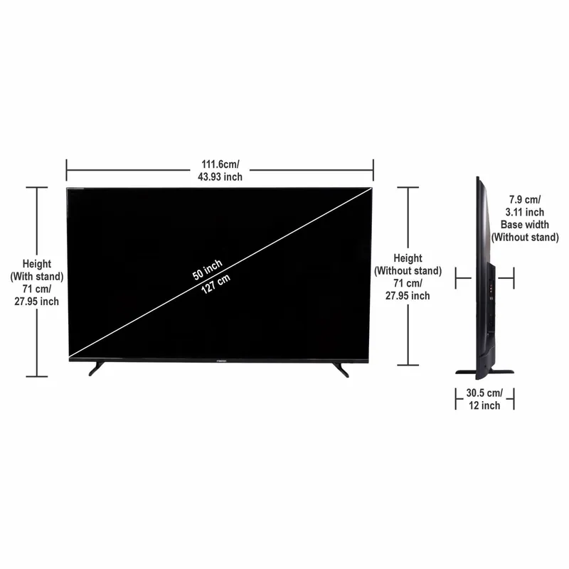 Feltron 127 cm (50 inch) Ultra HD LED Smart Web OS TV Bezel-less design (FT50094KSWFL) — image 9