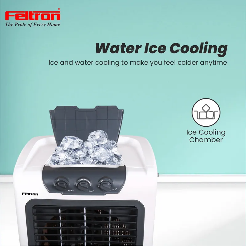 Feltron 80 Ltr Desert Air Cooler (Pearl) — image 3