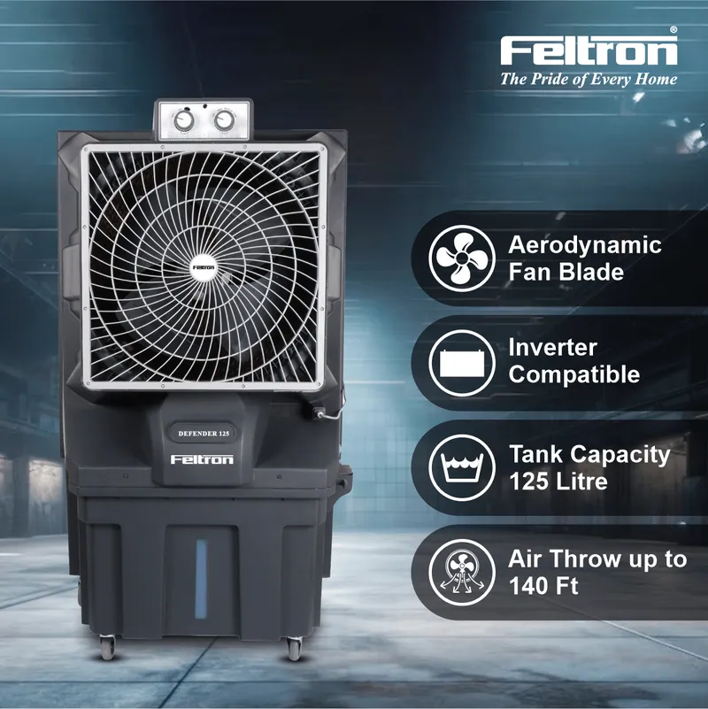 Feltron 125 Ltr Commercial Air Cooler (Defender) — image 1
