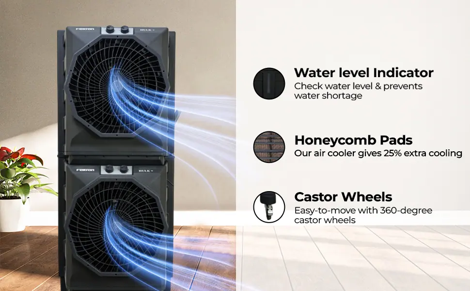 Feltron 70 Ltr Commercial Air Cooler (Hulk Plus ) — details 2