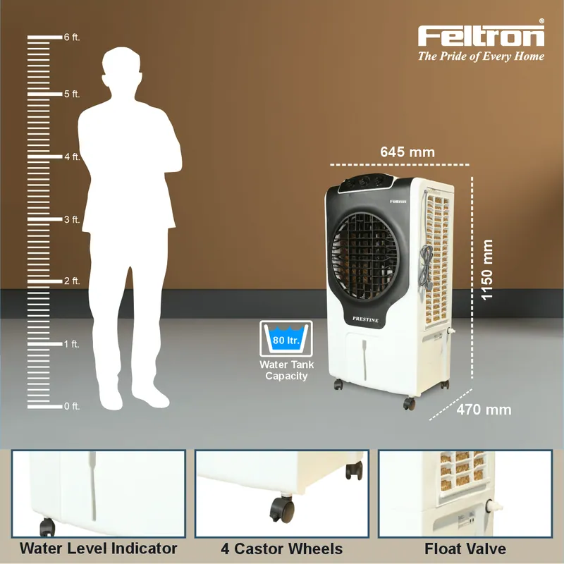 Feltron 80 Ltr Desert Air Cooler (Prestine) — image 4