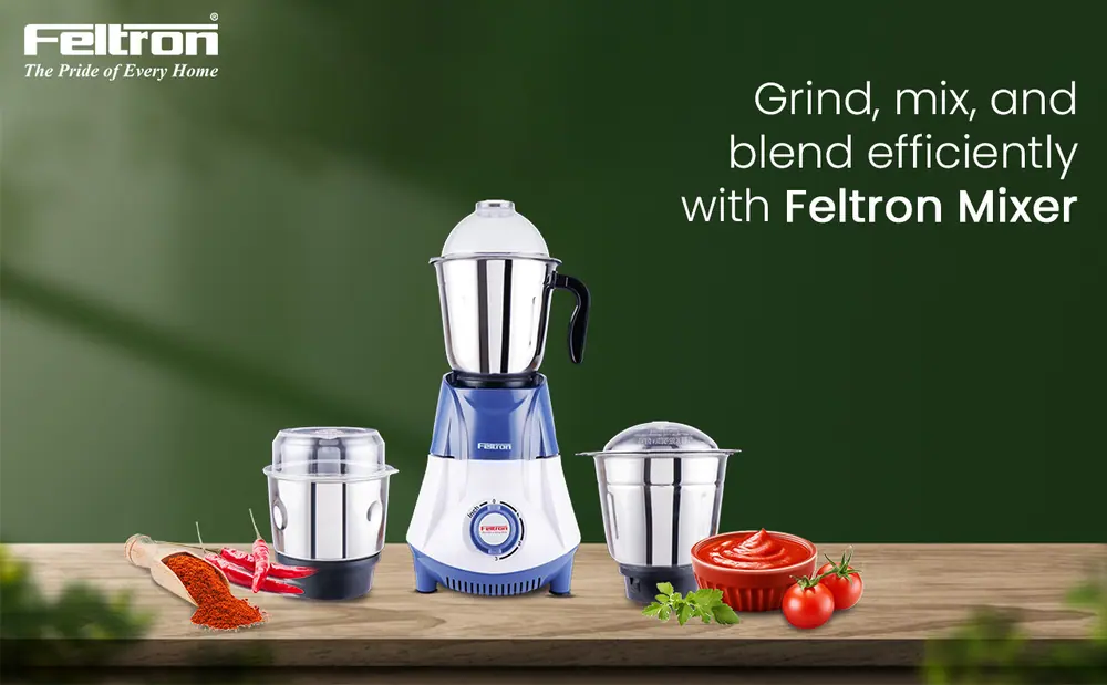 Feltron Maharaja Mixer Grinder 750W (3 jar) — details 1
