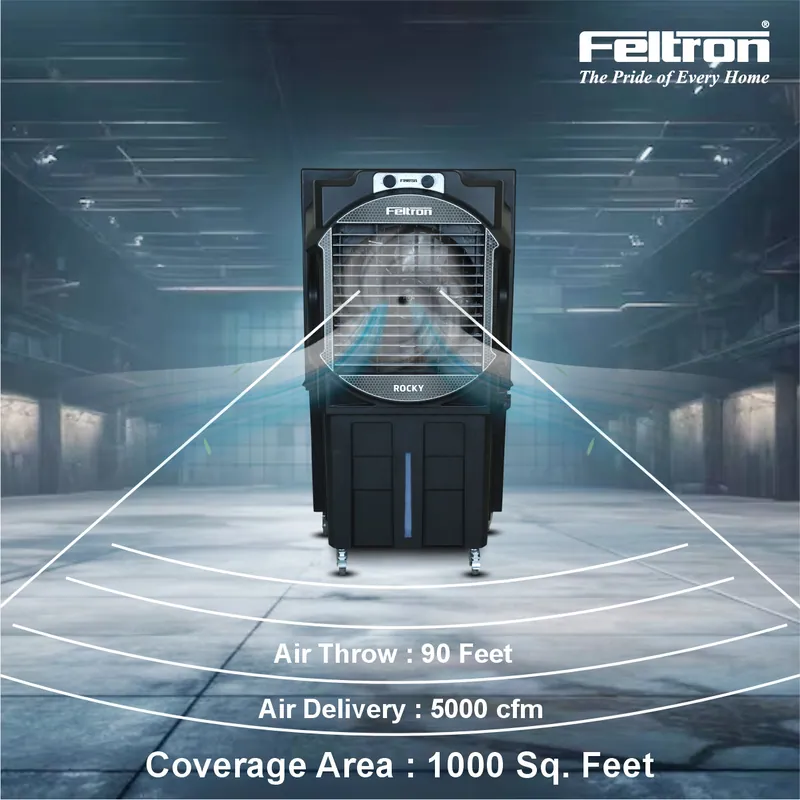 Feltron 100 Ltr Commercial Air Cooler (Rocky xl) — image 2