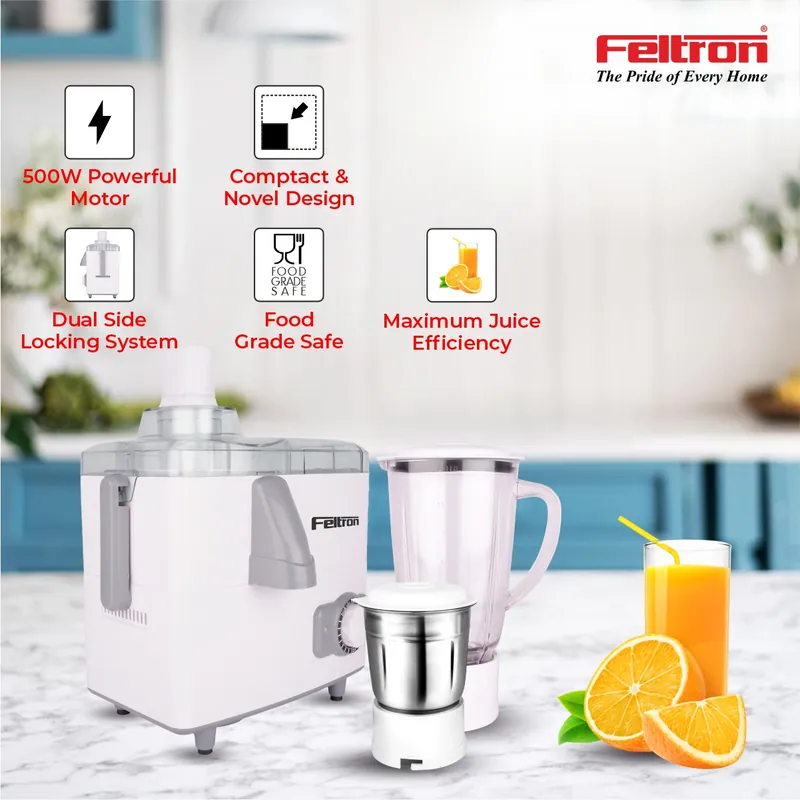 Feltron Juicer Mixer Grinder — image 3