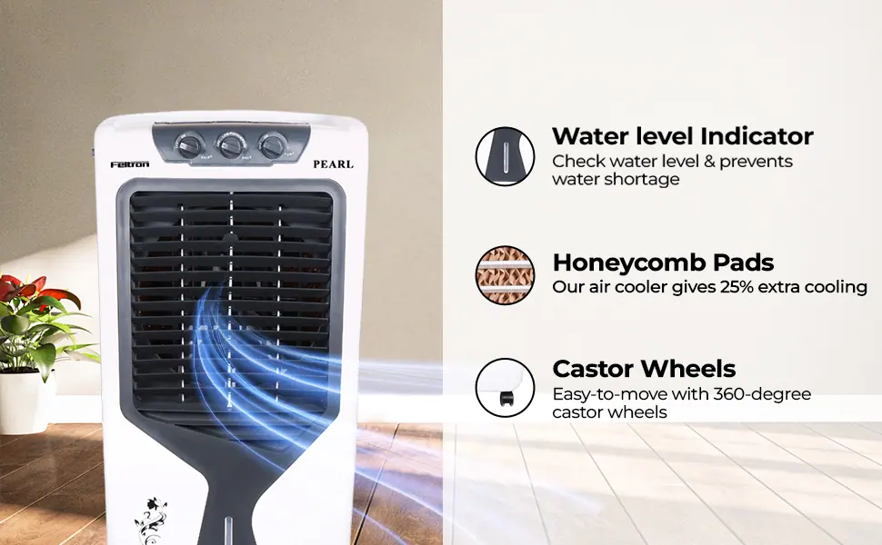 Feltron 80 Ltr Desert Air Cooler (Pearl) — details 2