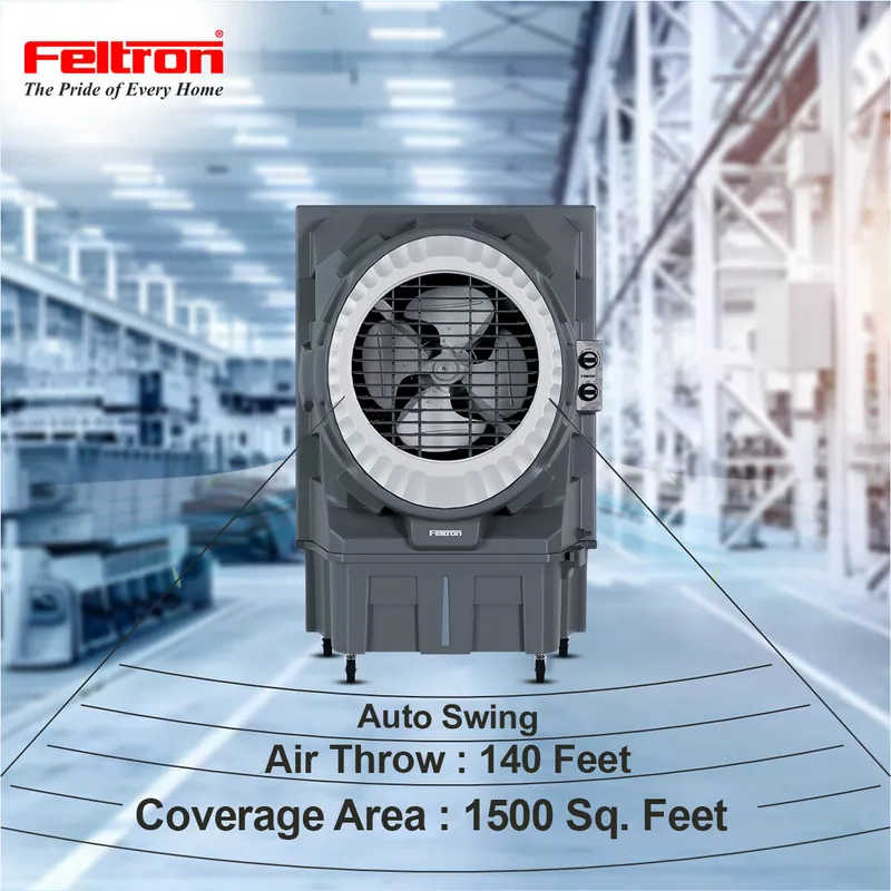 Feltron 100 Ltr Commercial Air Cooler (Turbo Cool Plus) — image 2
