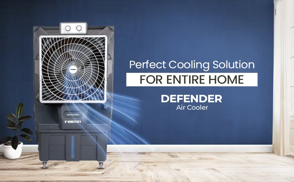 Feltron 100 Ltr Commercial Air Cooler (Defender) — details 1