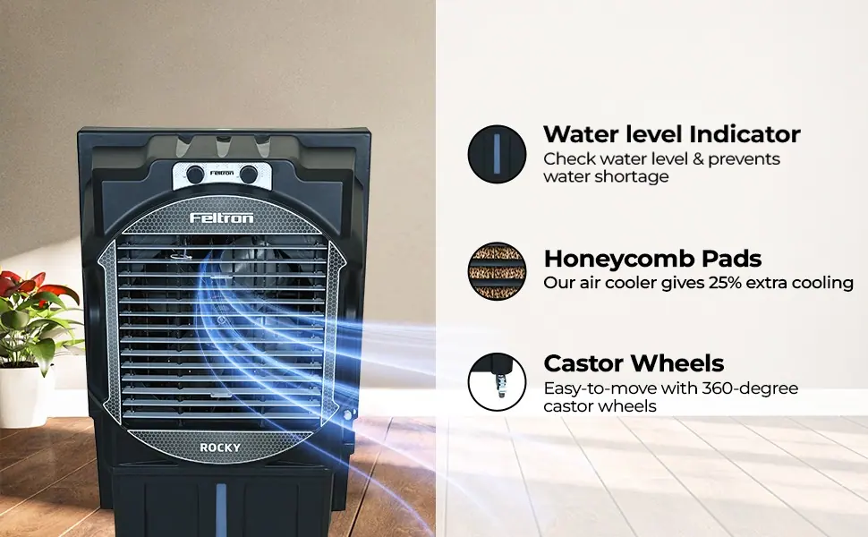Feltron 75 Ltr Commercial Air Cooler (Rocky) — details 2