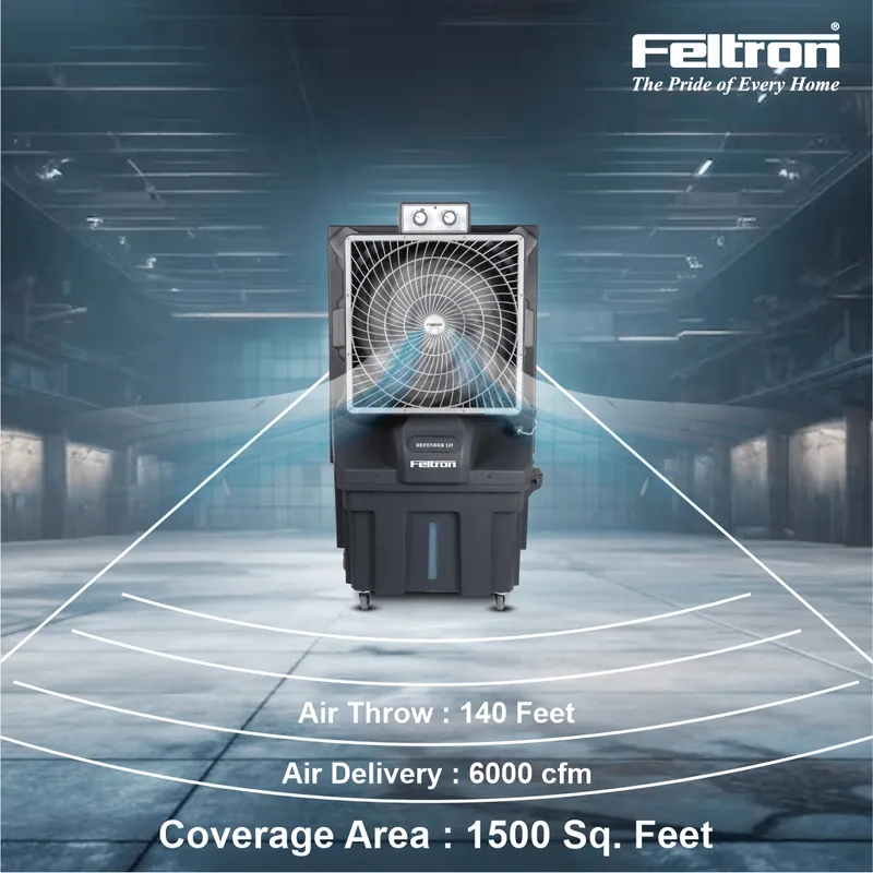Feltron 125 Ltr Commercial Air Cooler (Defender) — image 2