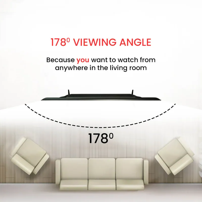 Feltron 80 cm (32 inches) Frameless HD Ready Android Smart LED TV FT3218SFL (Black) — image 4