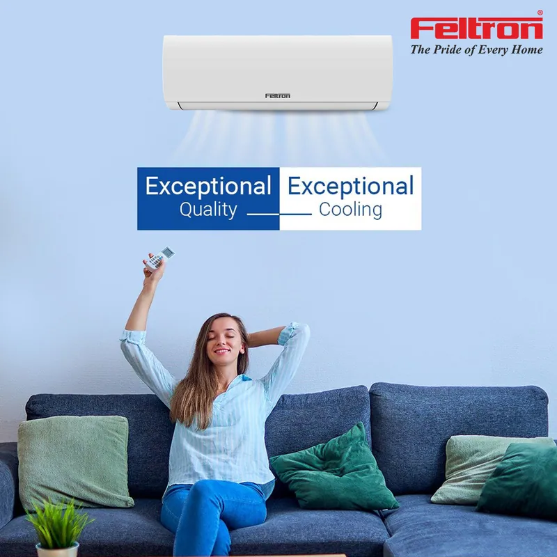 Feltron 1.5 Ton (18k) 3 Star Fixed Speed Split Air Conditioner — image 1